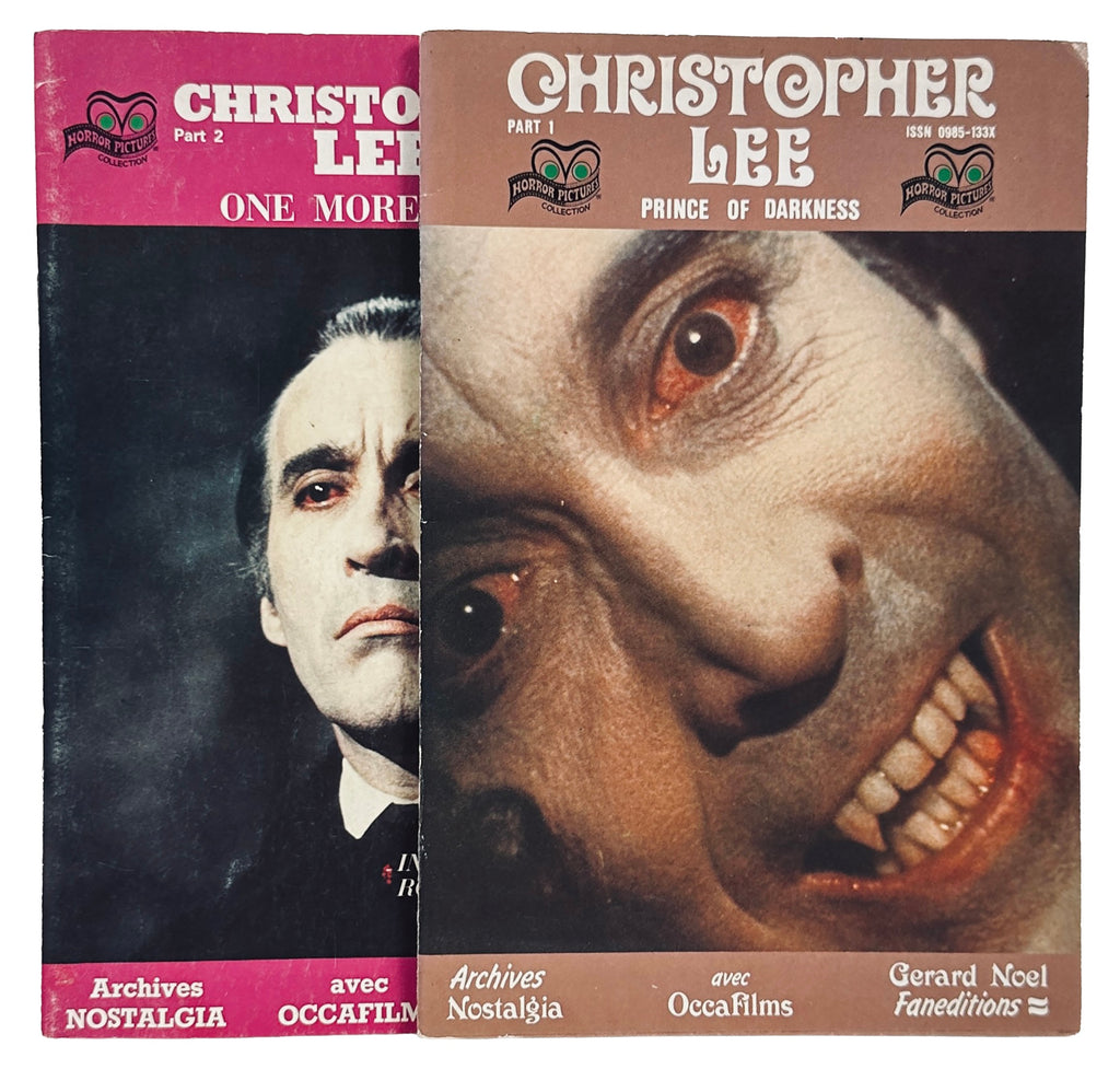 Christopher Lee Horror Pictures set