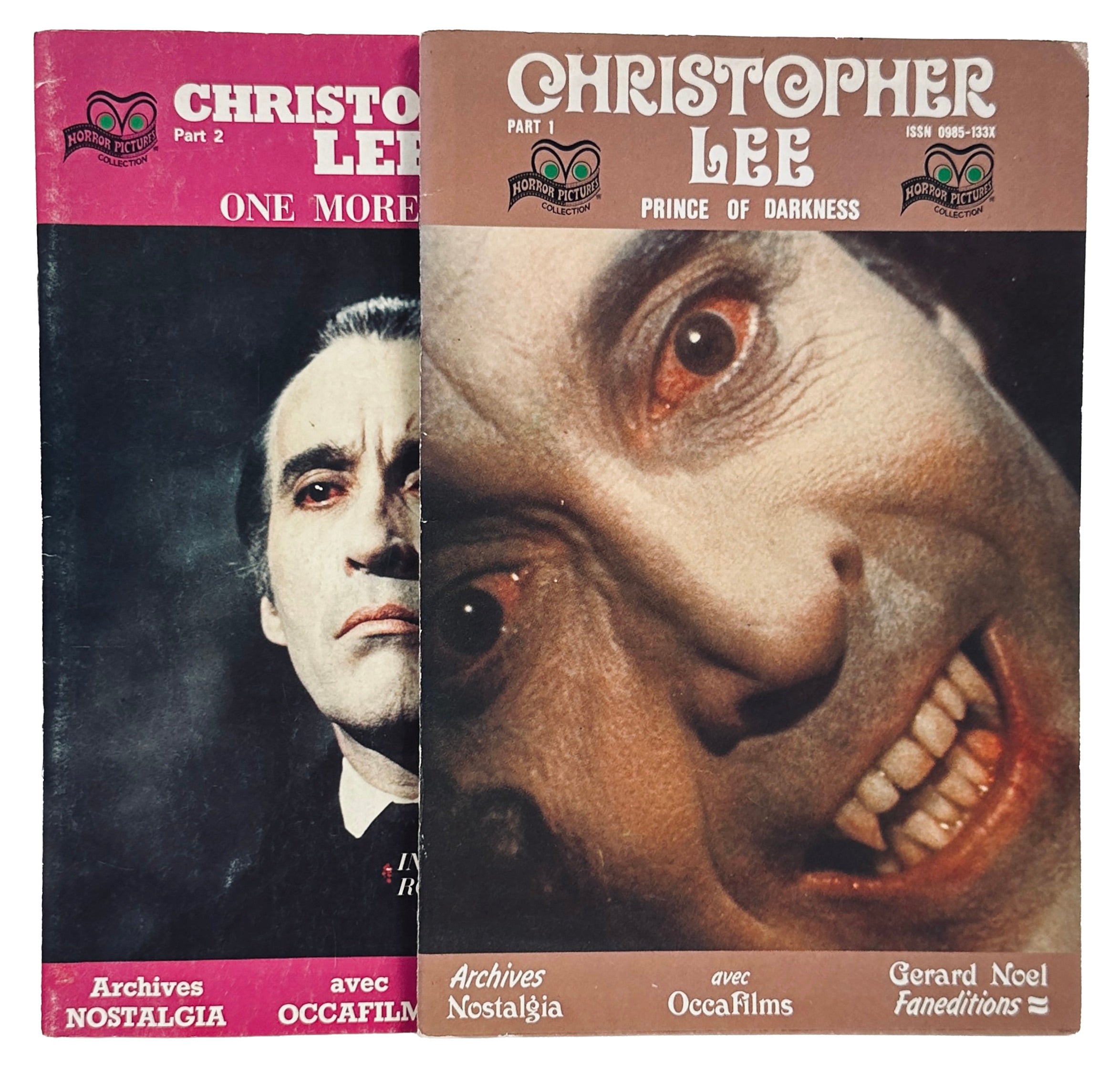 Christopher Lee Horror Pictures set