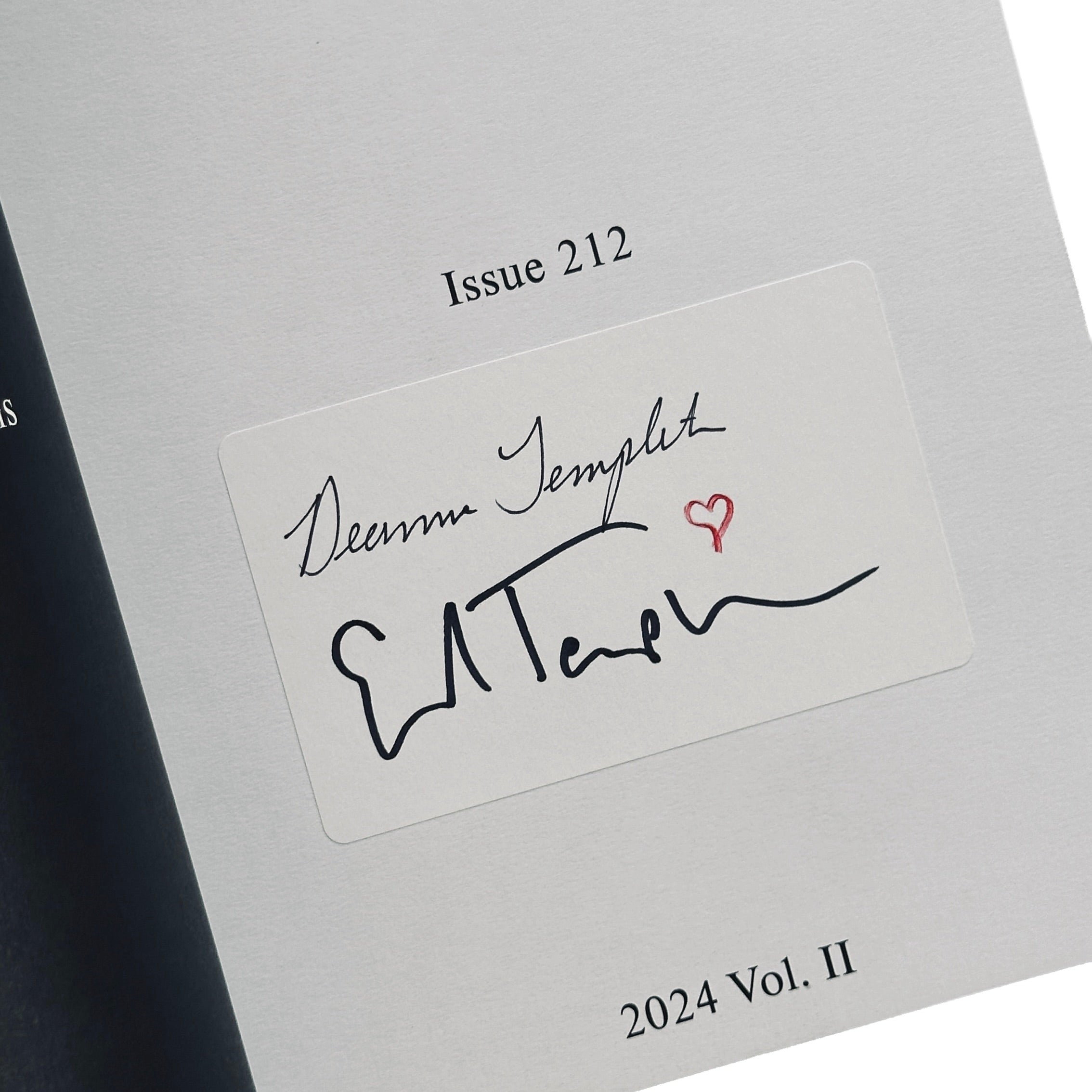 [SIGNED] ED / DEANNA TEMPLETON HOTSHOE MEET THE TEMPLETONS