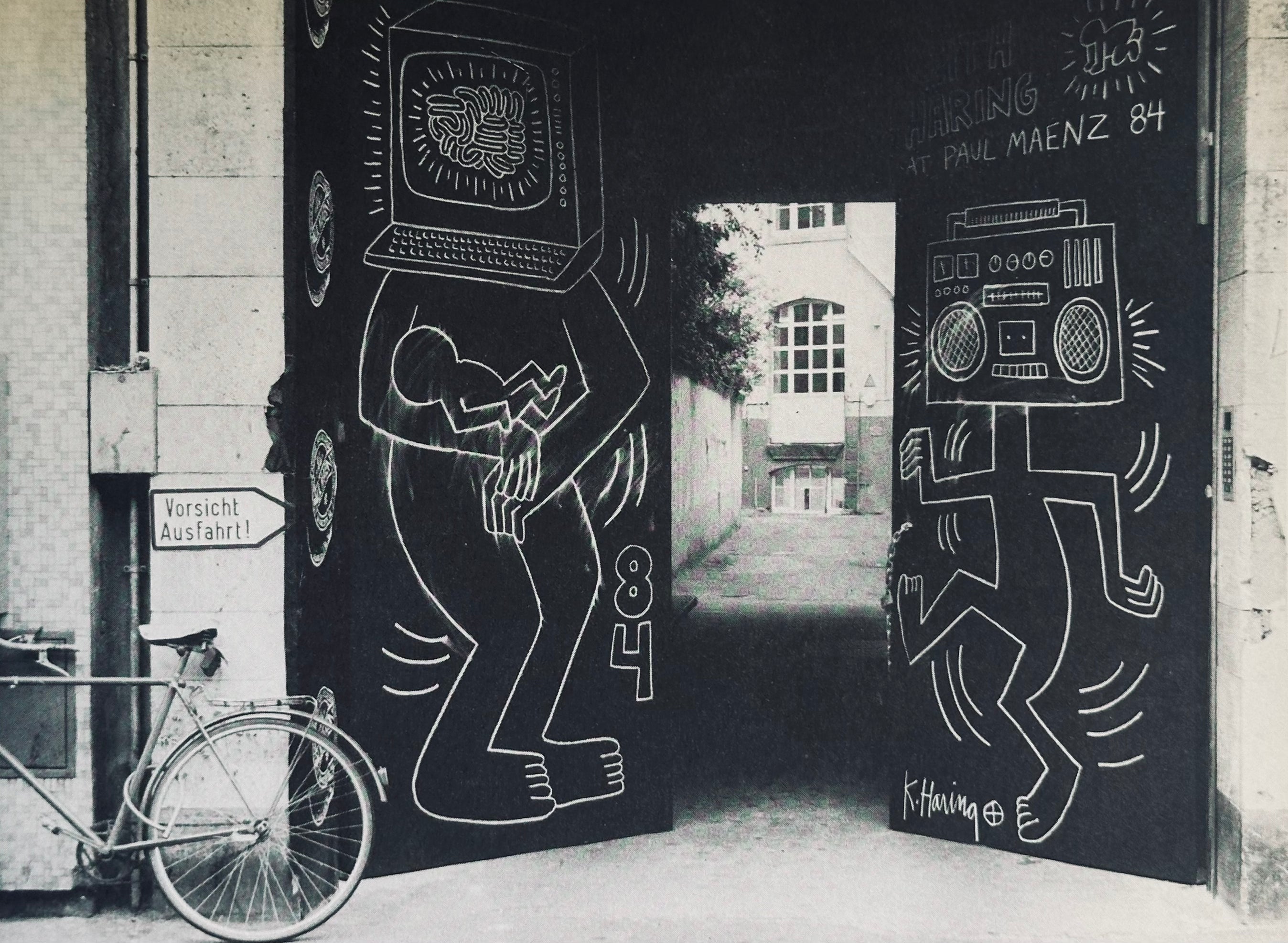 Keith Haring at Paul Maenz