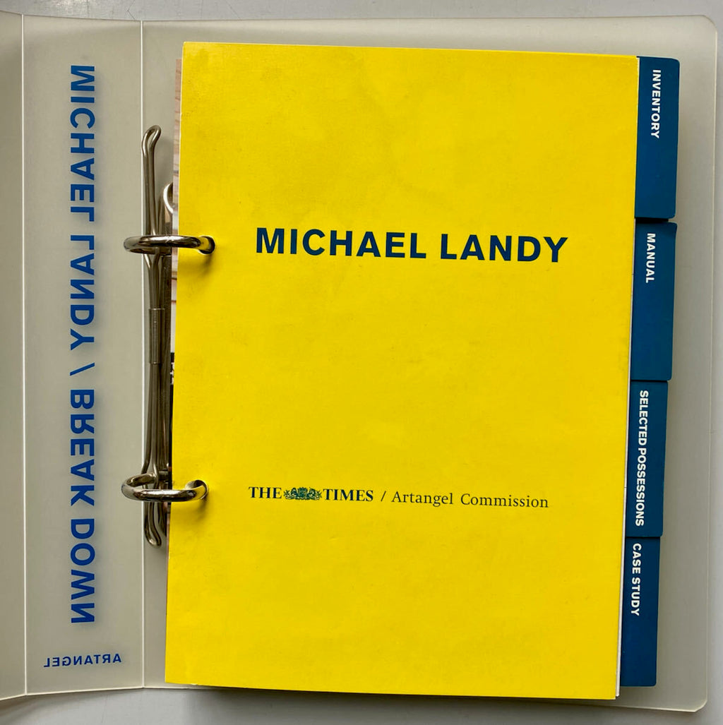 Michael Landy Break Down
