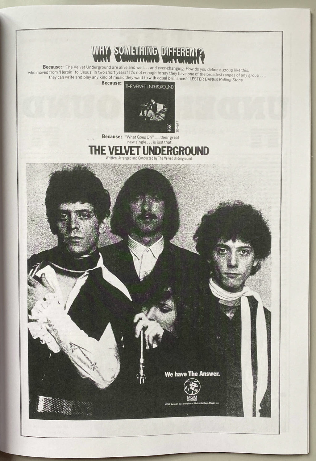 Velvet Underground Scrapbook Vol.1