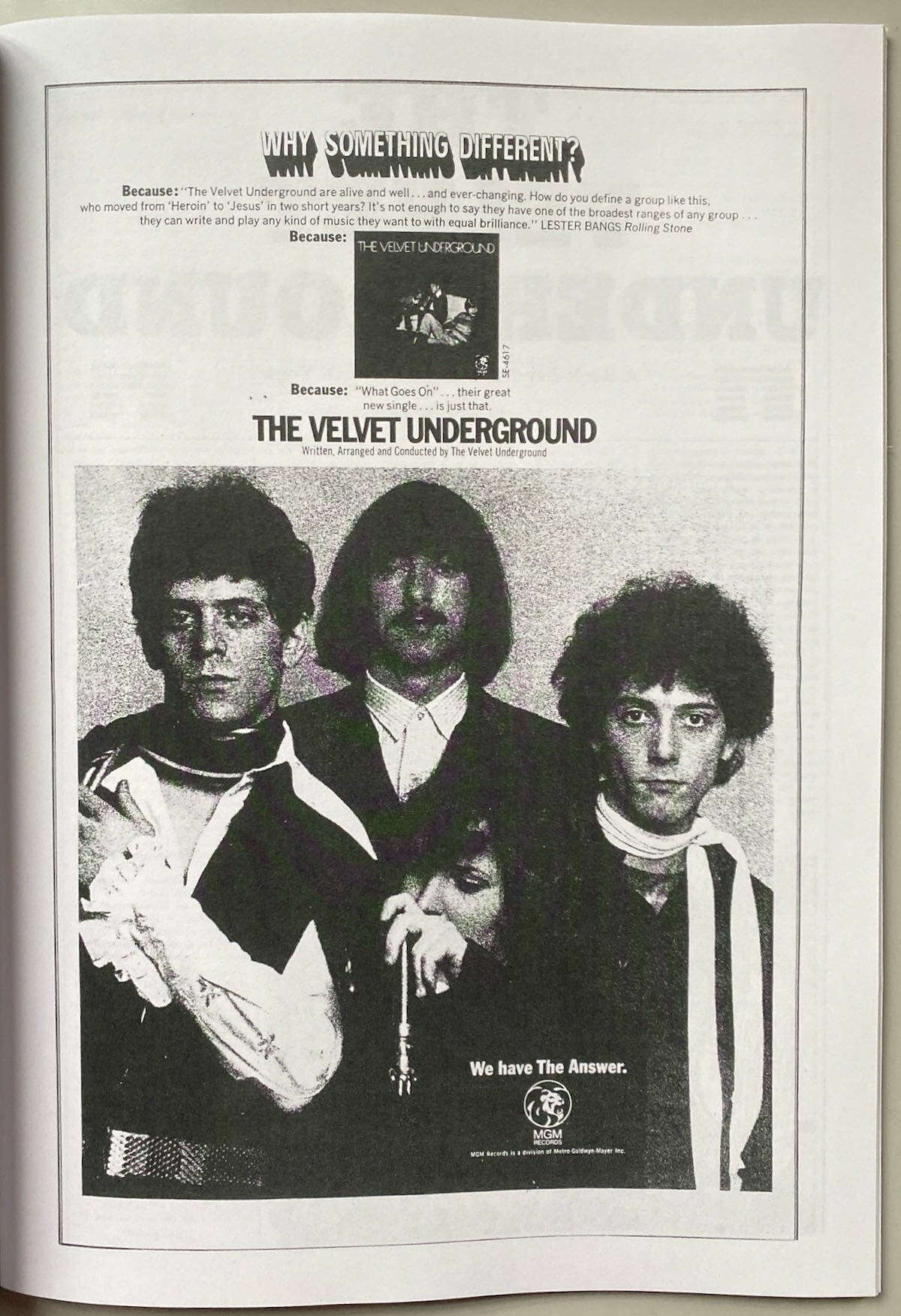 Velvet Underground Scrapbook Vol.1