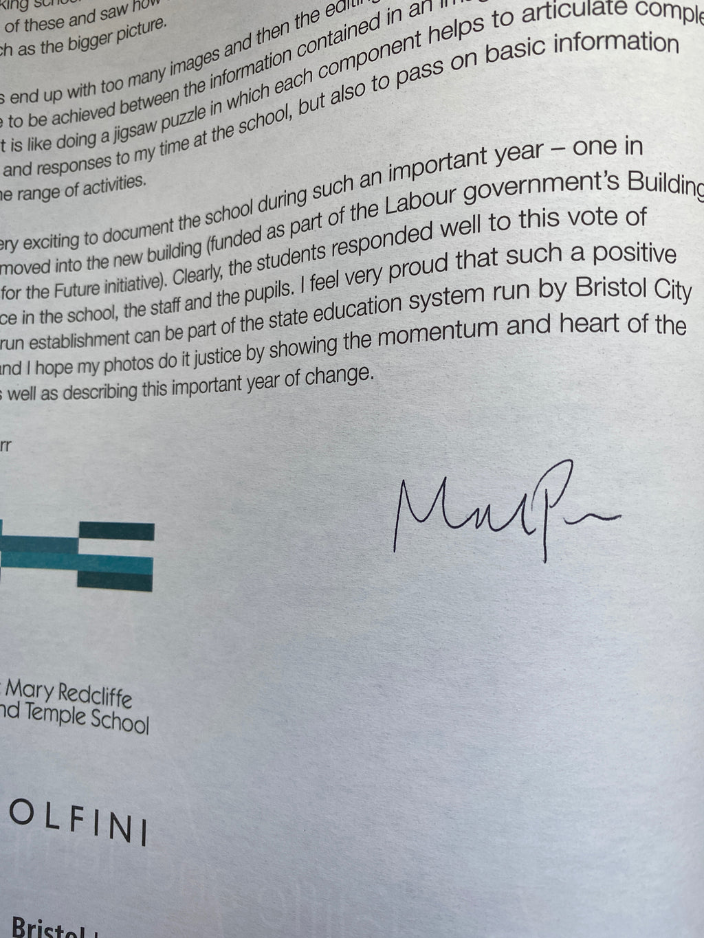 [SIGNED] MARTIN PARR ST MARY REDCLIFFE