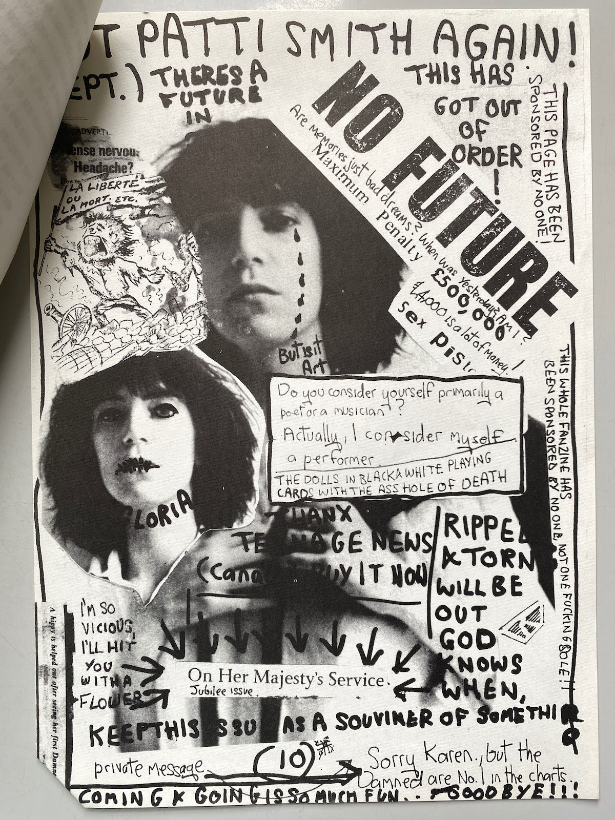 Patti Smith White Stuff no.6