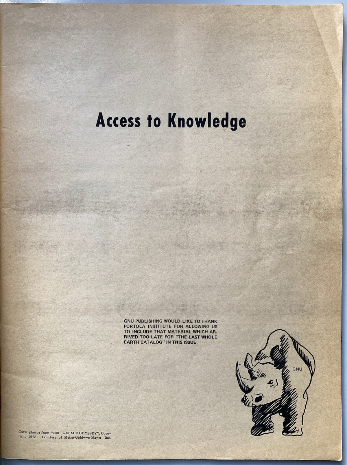 The First New Earth Catalog