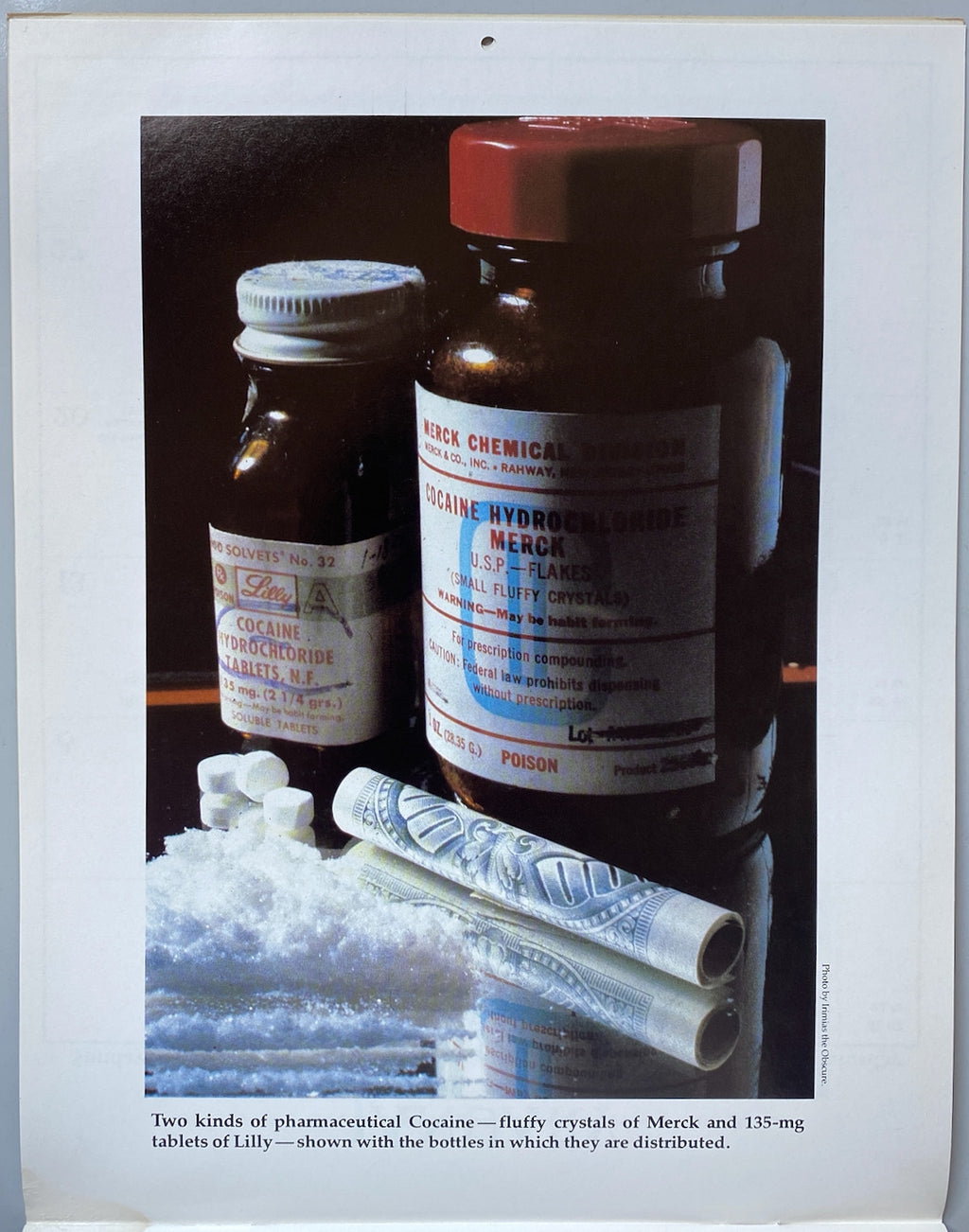 Cocaine Calendar 1980