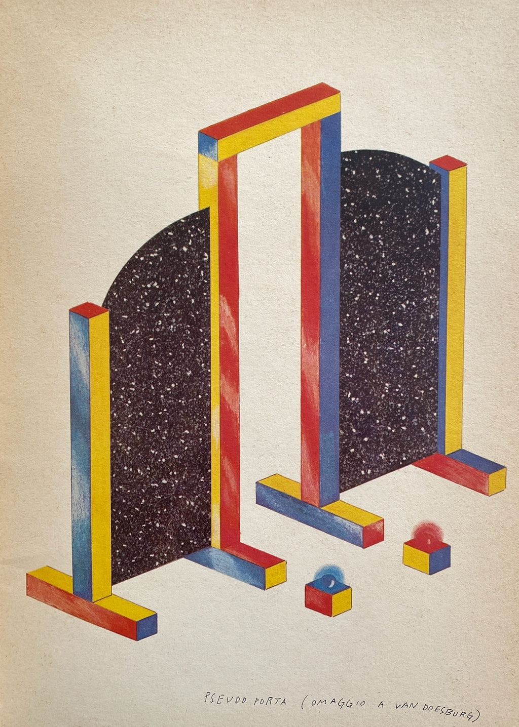 Ettore Sottsass Formal Exercise Nr 2