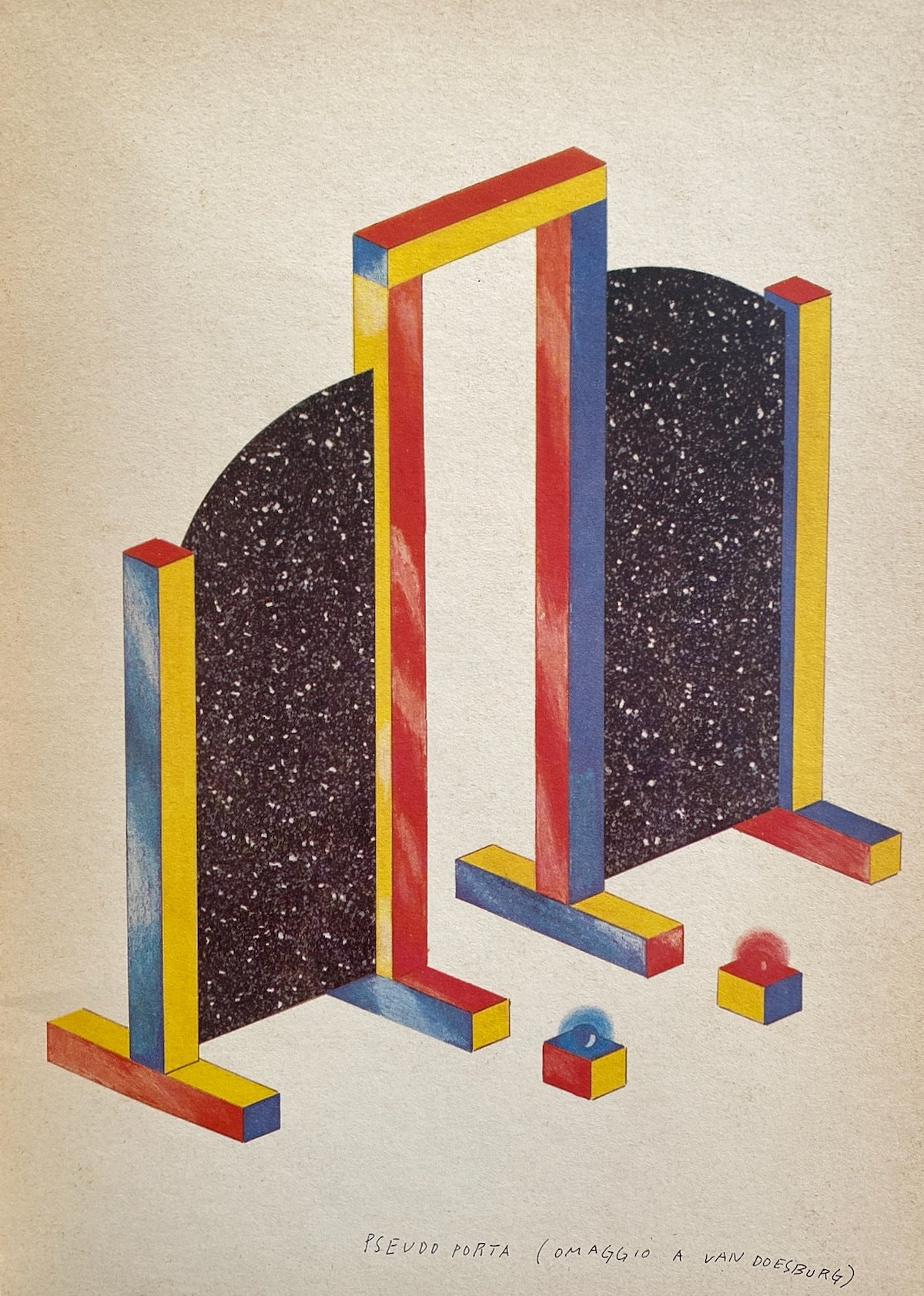 Ettore Sottsass Formal Exercise Nr 2