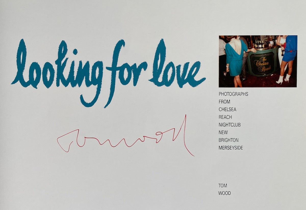 [SIGNED] TOM WOOD LOOKING FOR LOVE
