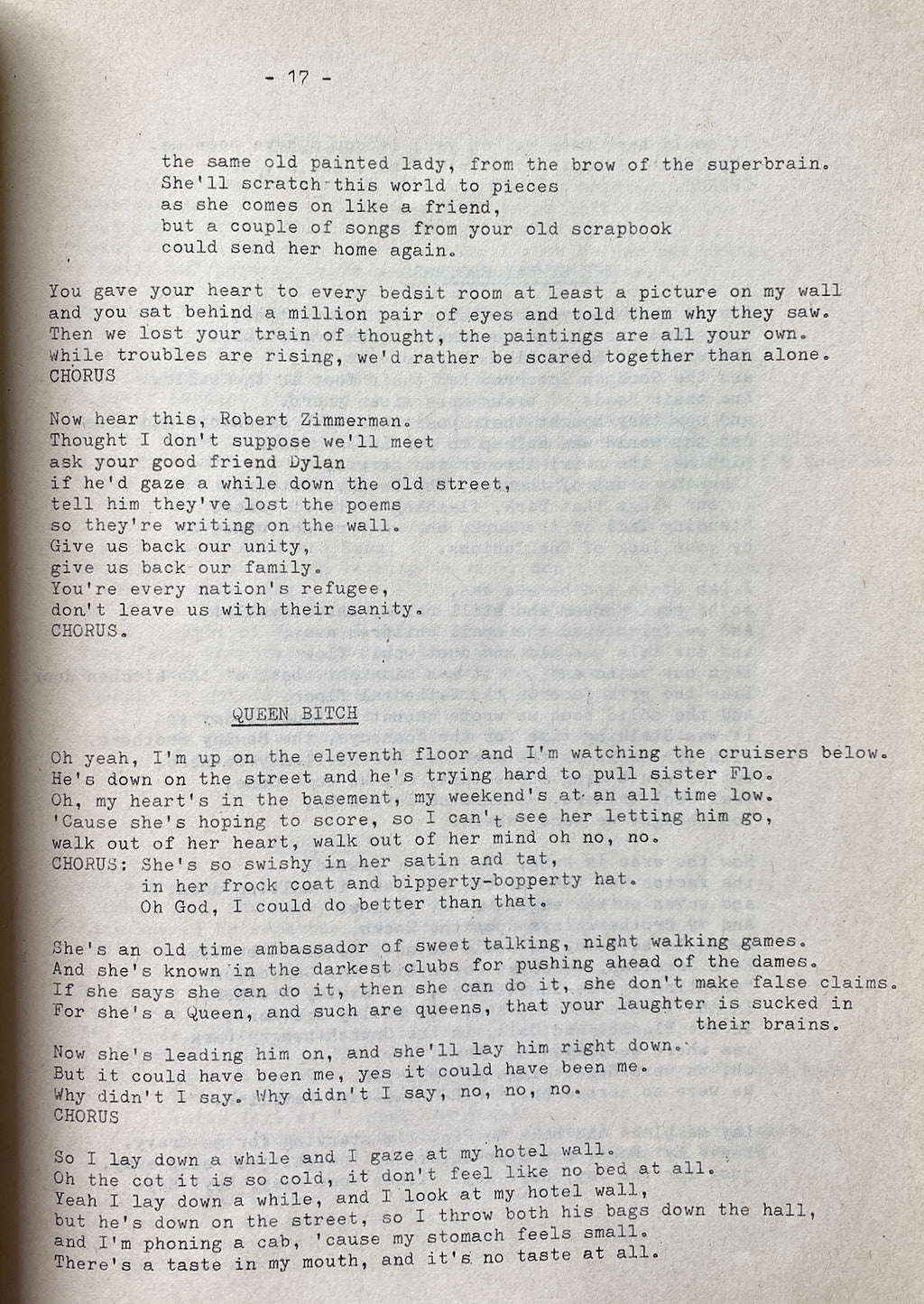 David Bowie Songbook (pink)