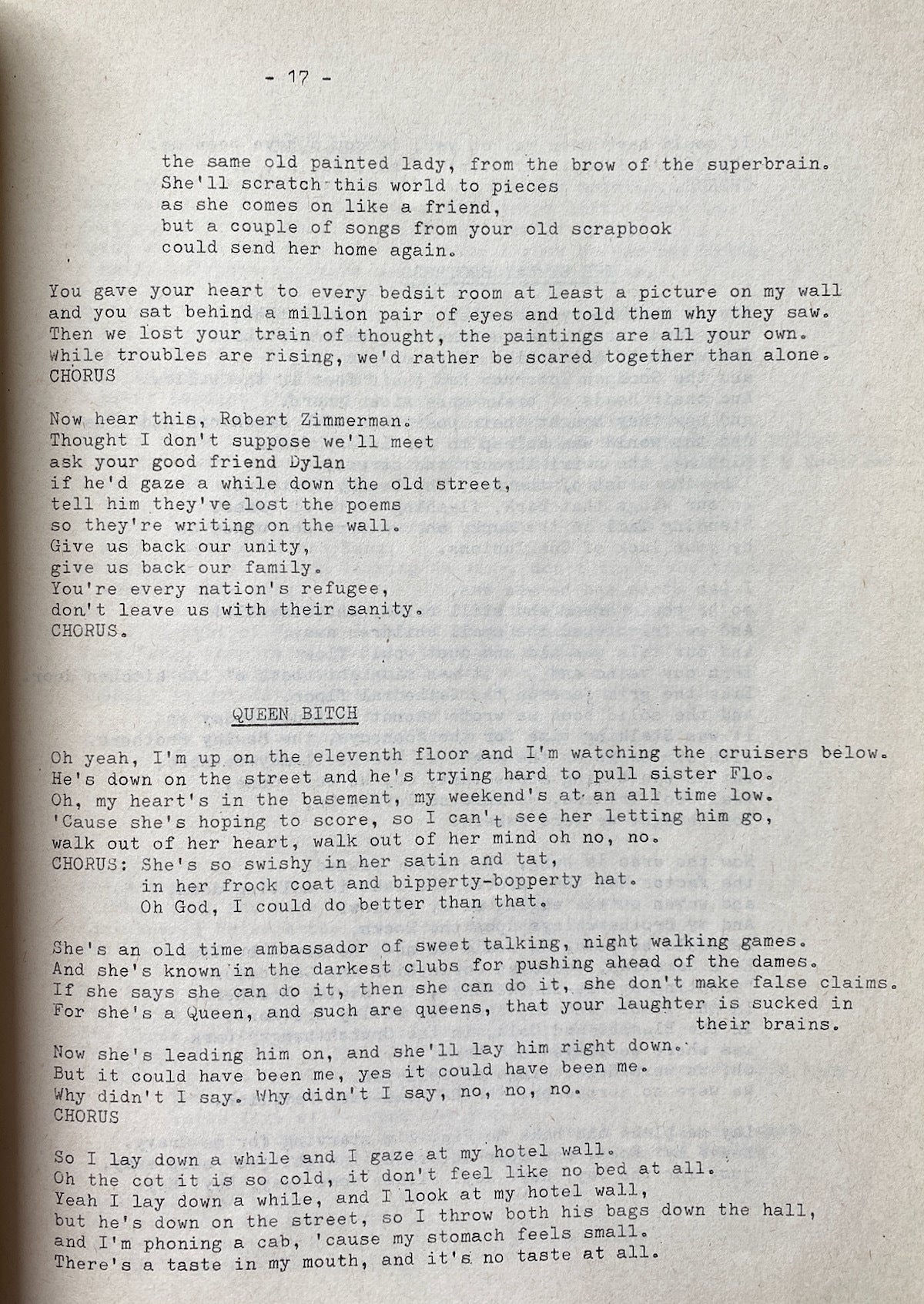 David Bowie Songbook (pink)