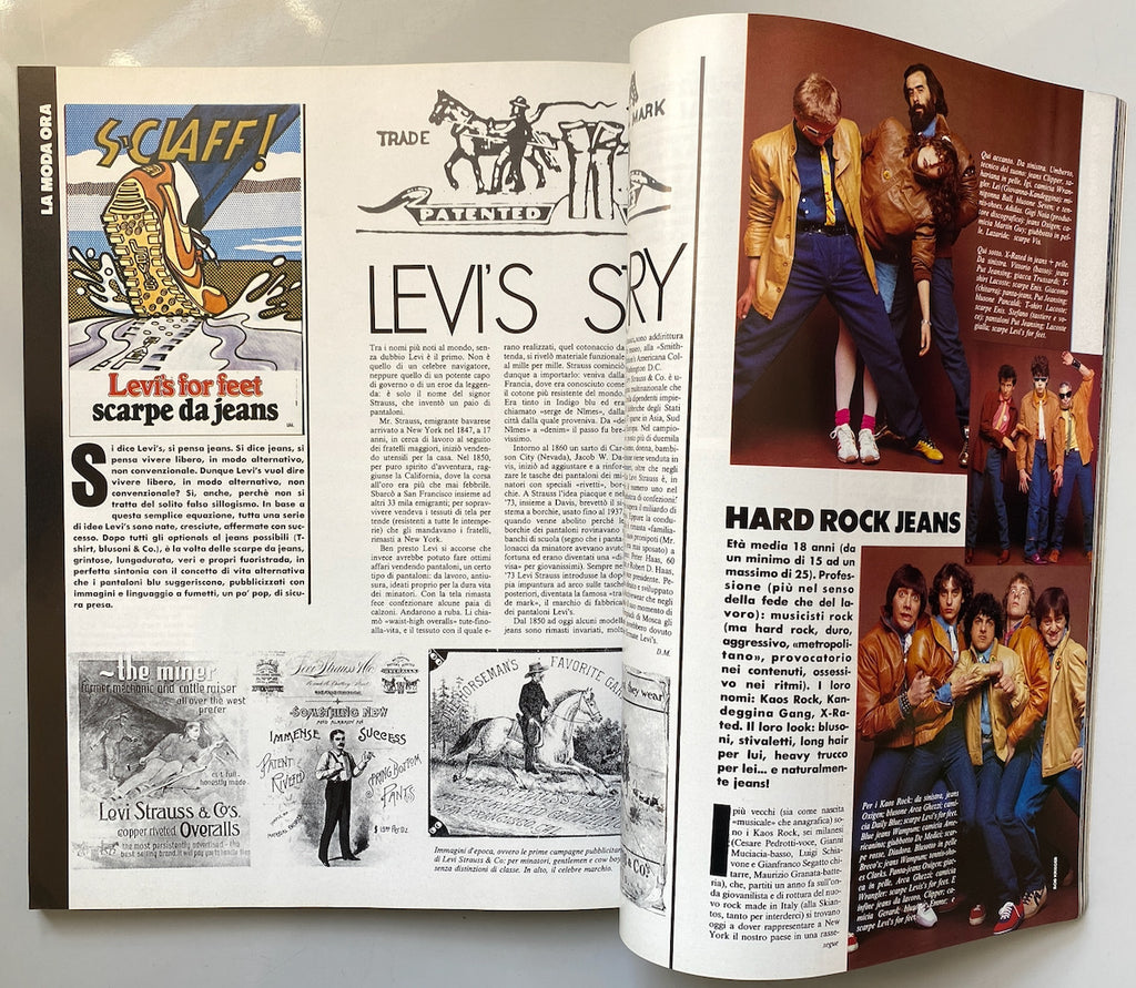 L'Uomo Vogue 1980 Warhol / Jeans Special
