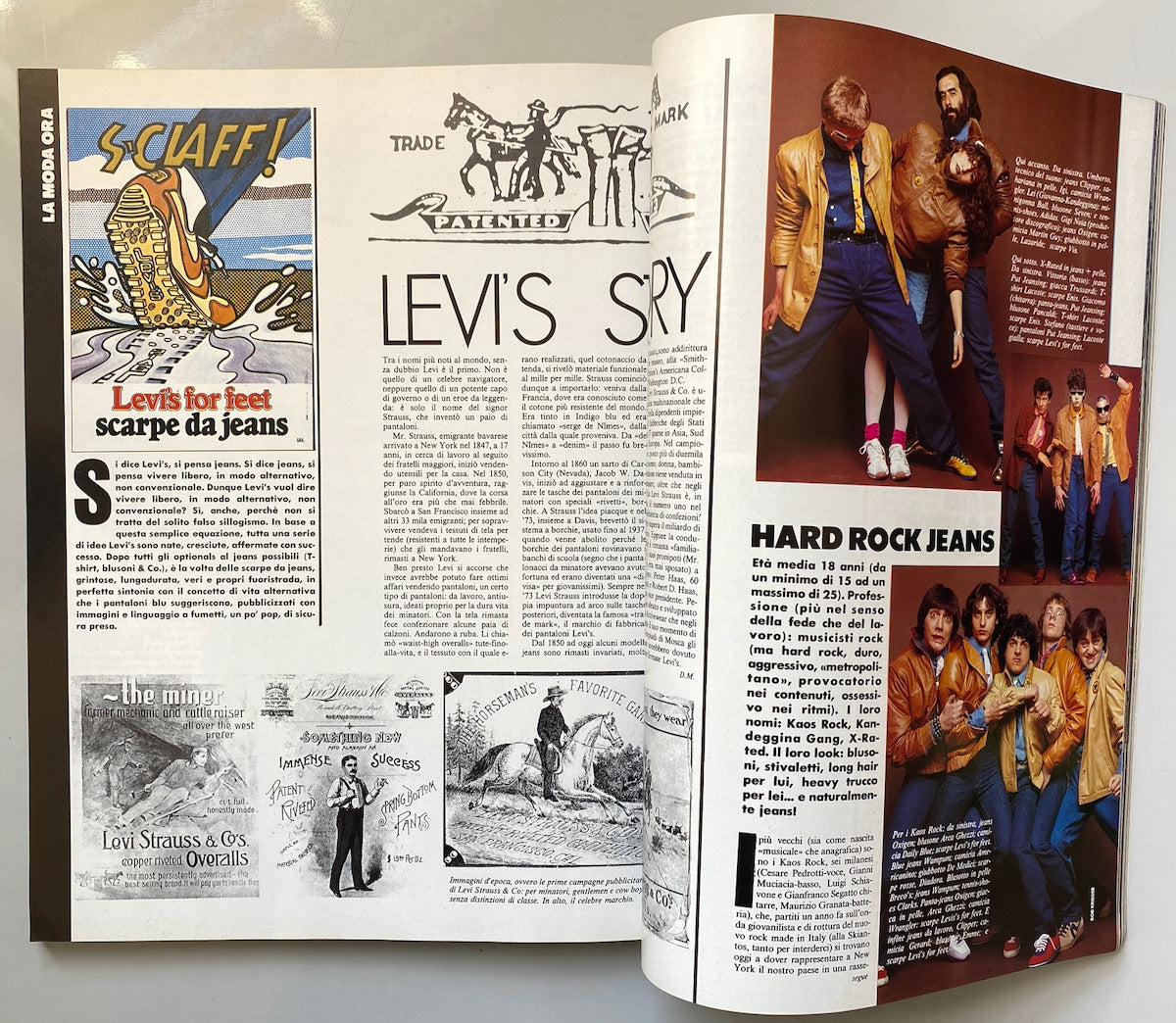 L'Uomo Vogue 1980 Warhol / Jeans Special