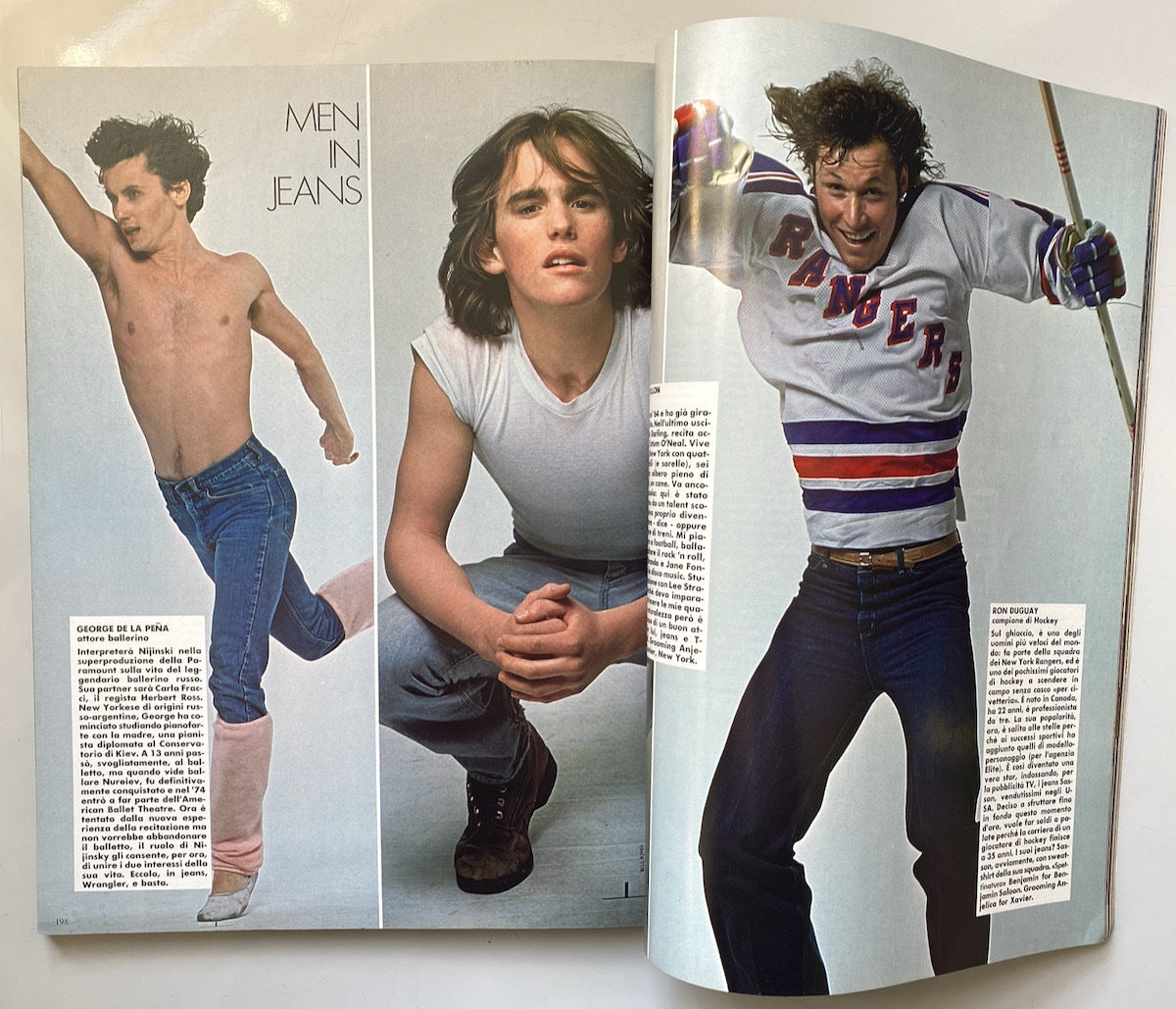 L'Uomo Vogue 1980 Warhol / Jeans Special