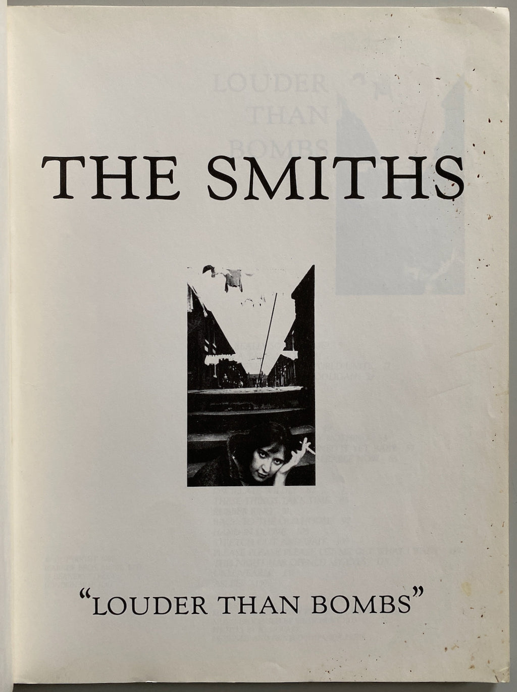 The Smiths Louder Than Bombs