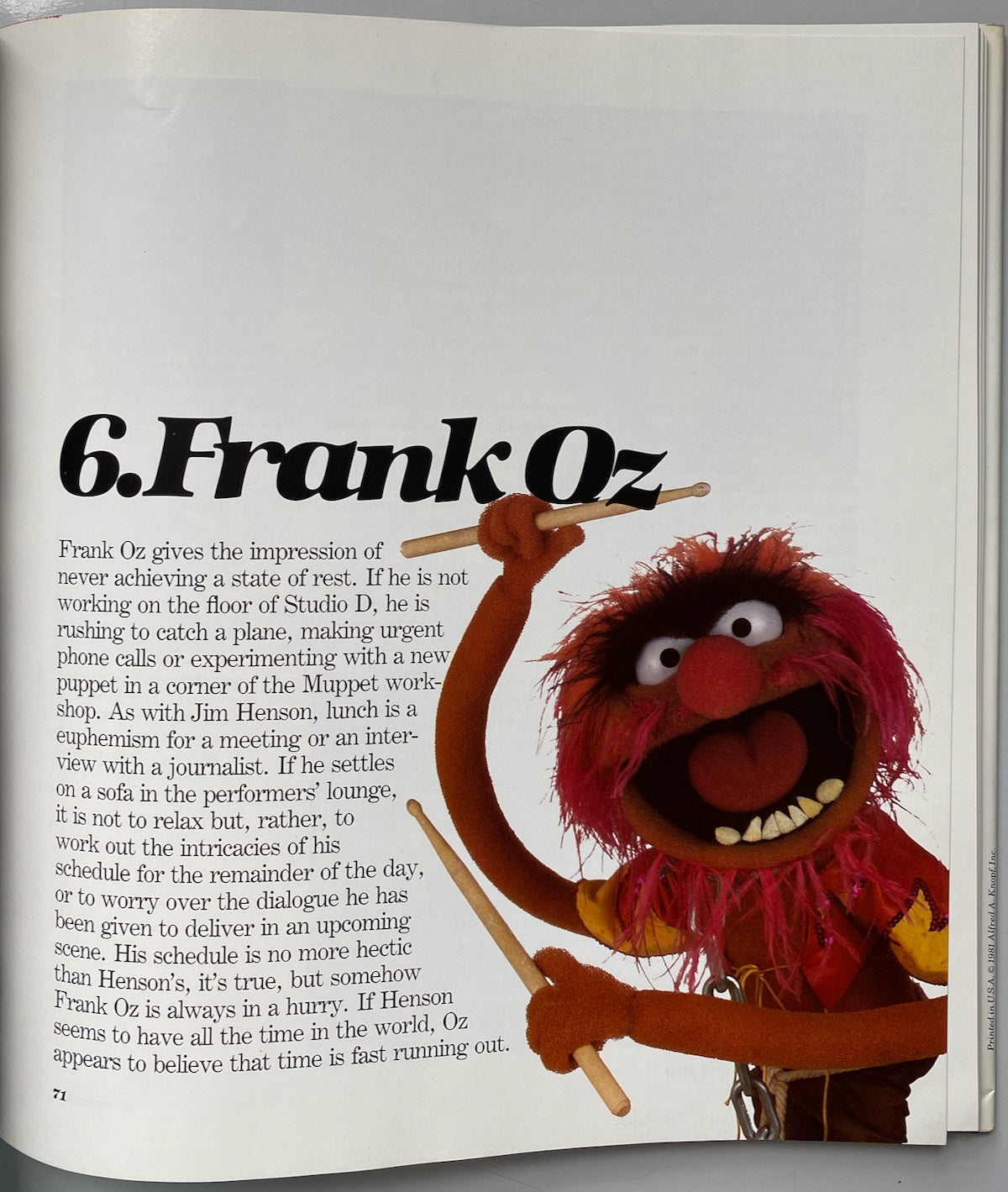 Of Muppets & Men