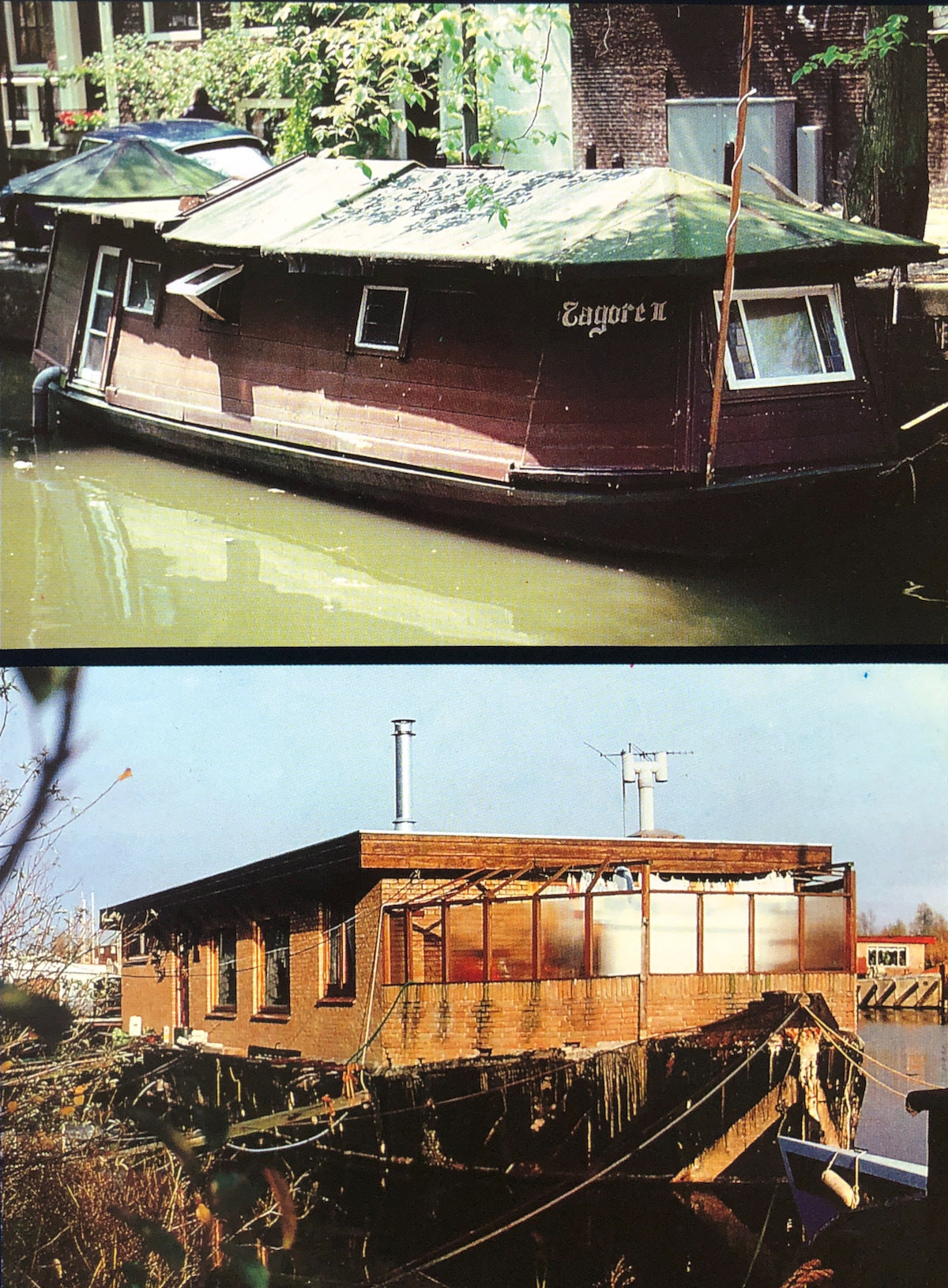 Houseboats In Amsterdam