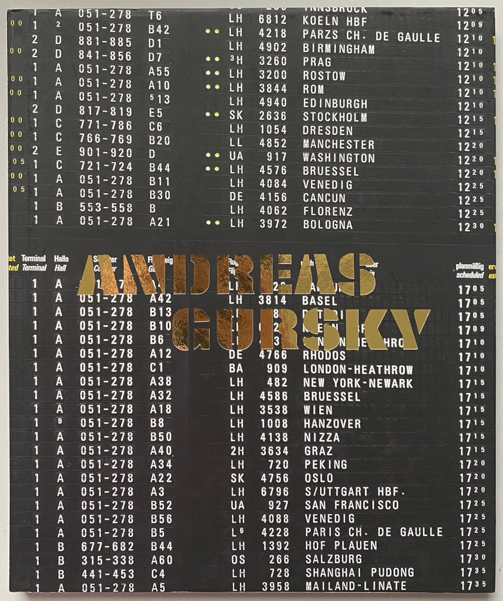 [SIGNED] ANDREAS GURSKY KUNSTMUSEUM BASEL