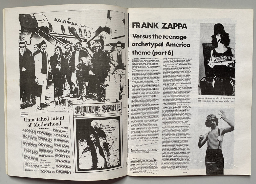 Ten Years On The Road With Frank Zappa
