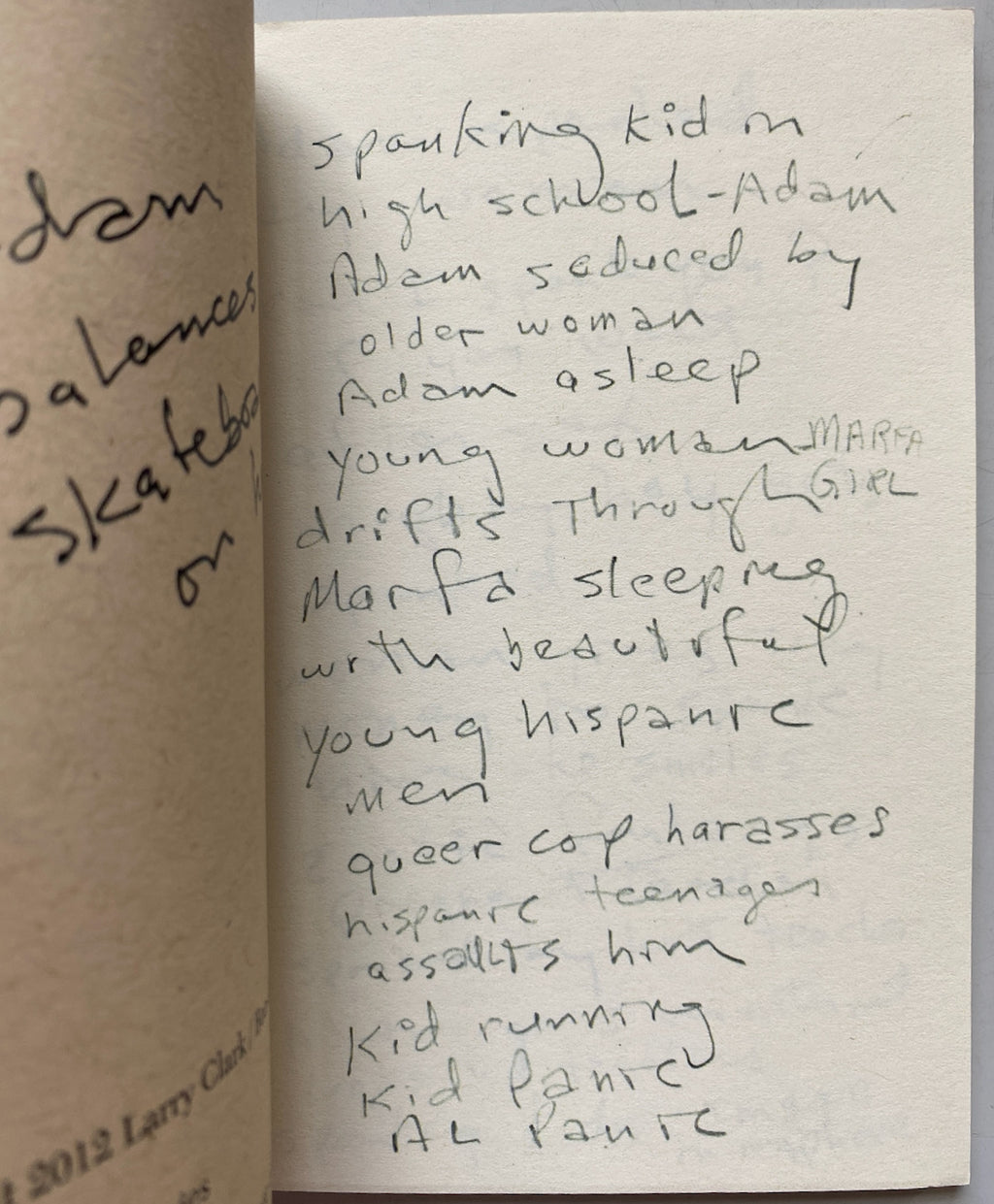 Larry Clark Marfa Gurl