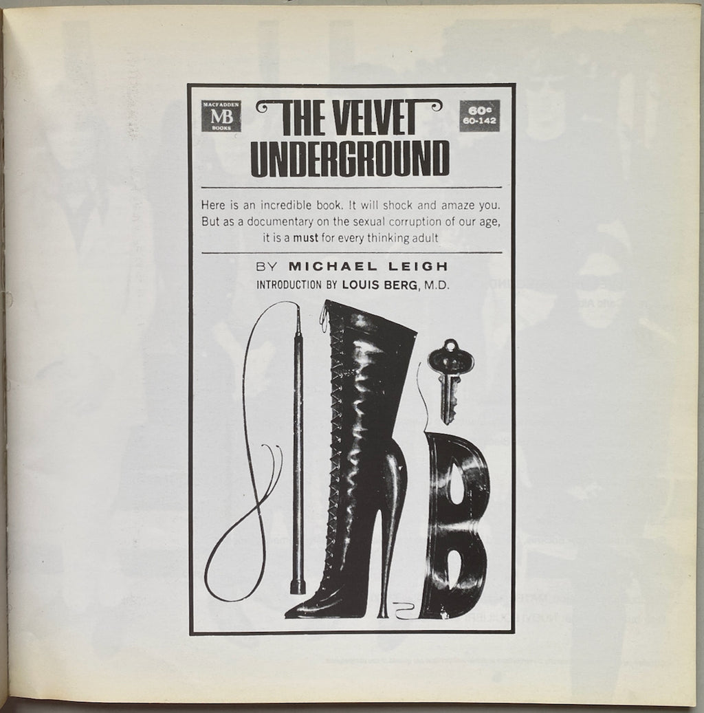 Velvet Underground English / Italian Lyric Book