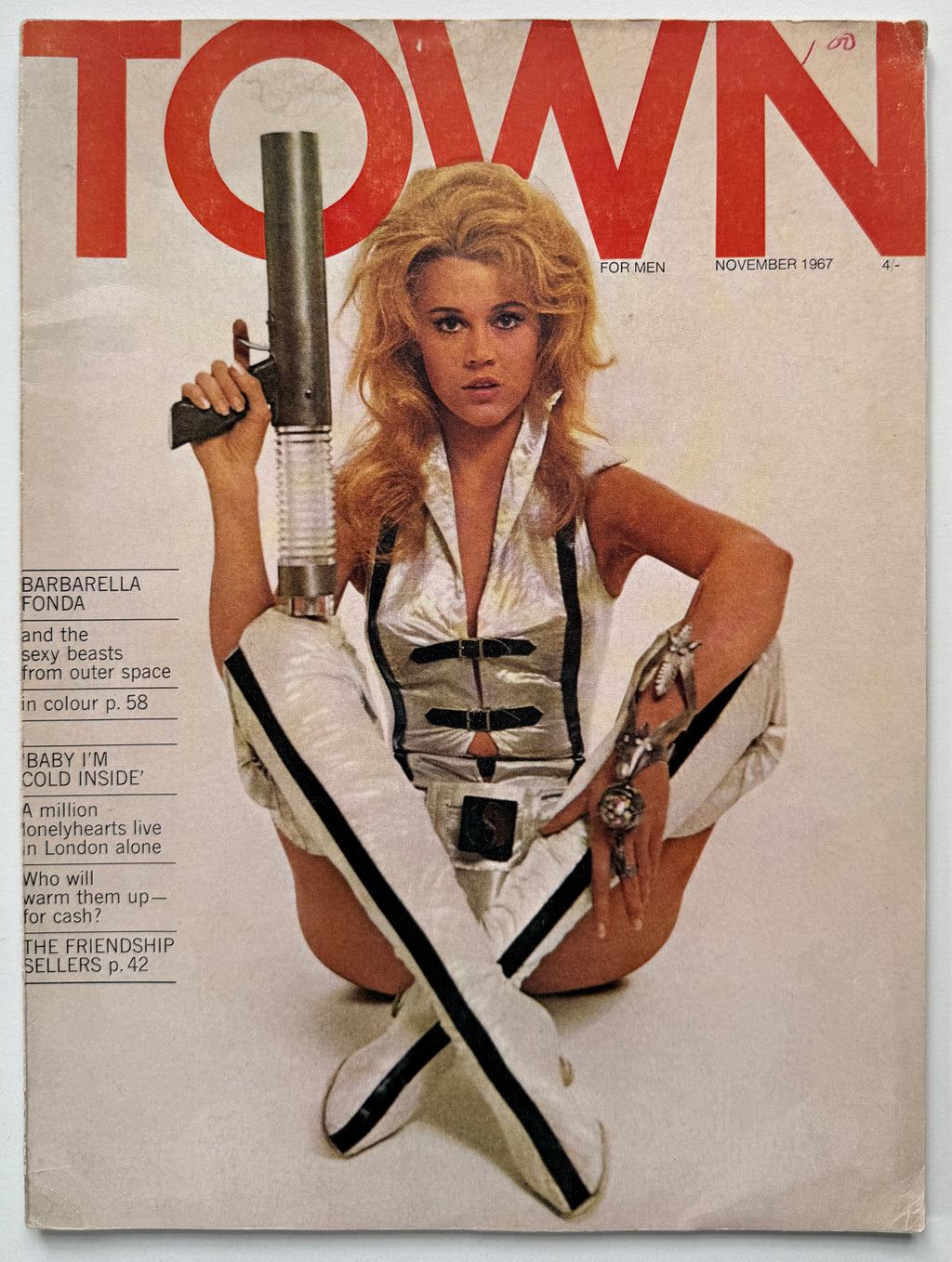 Town Magazine 1967 Jane Fonda Barbarella