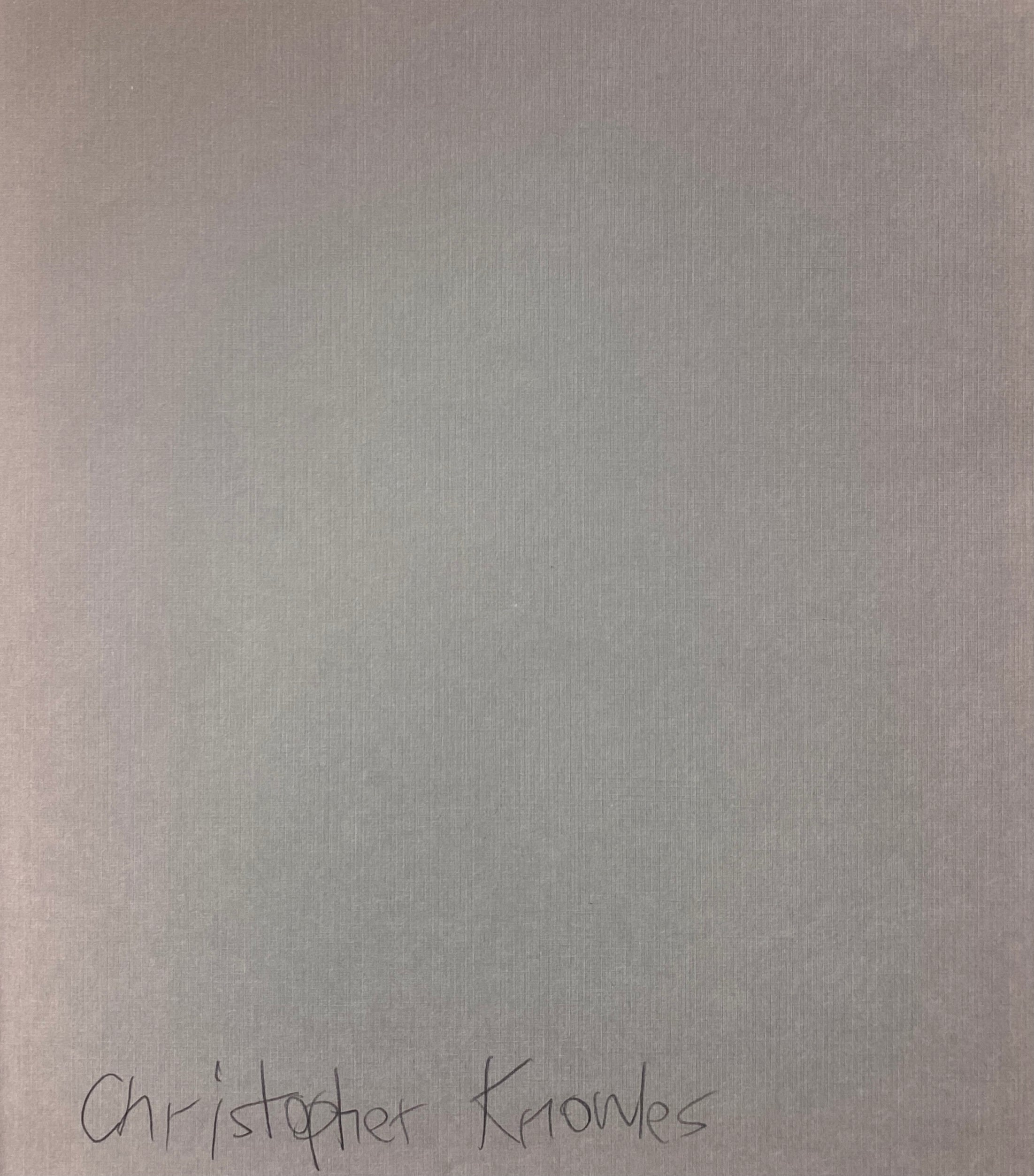 [SIGNED] TYPINGS CHRISTOPHER KNOWLES