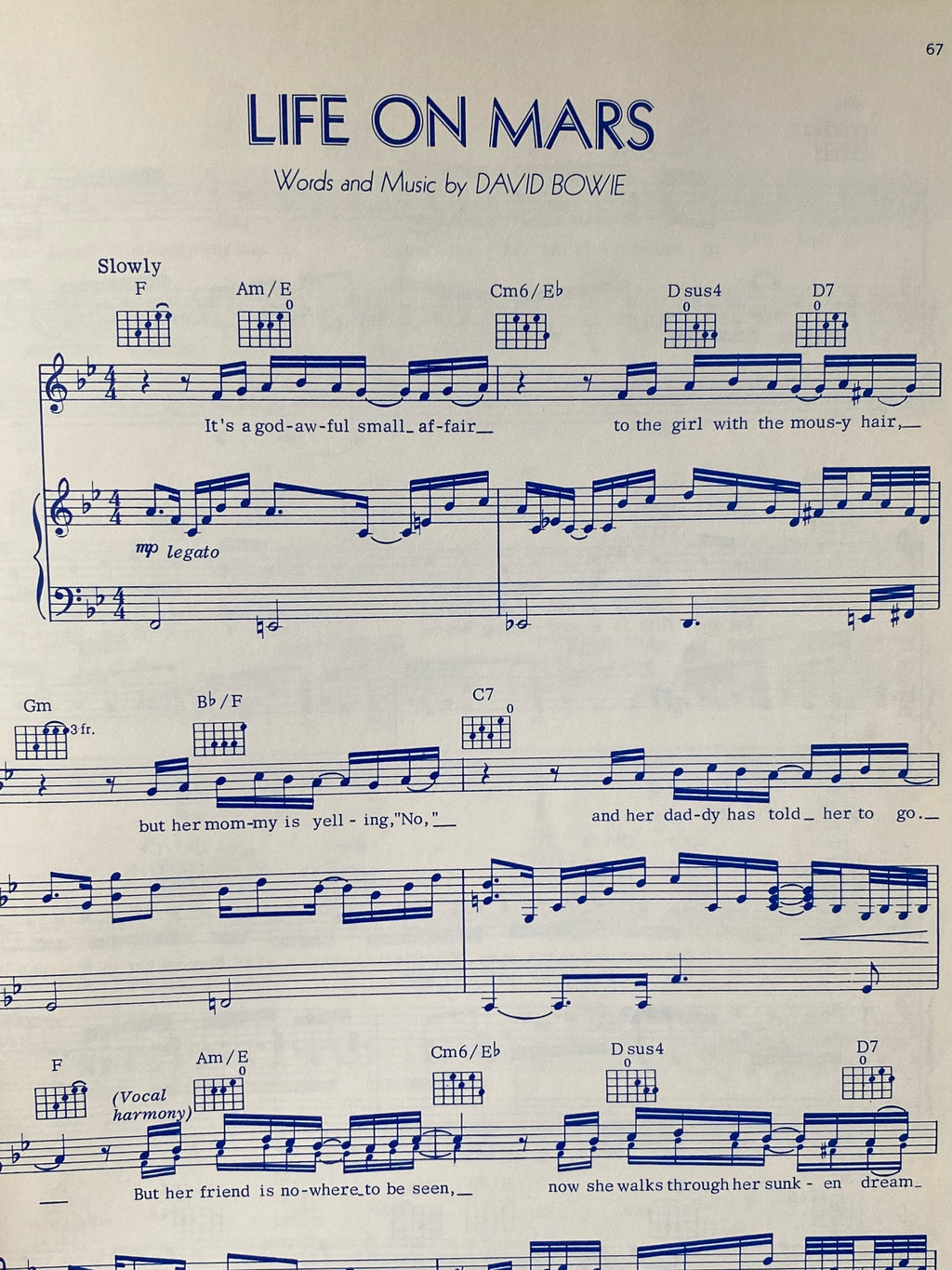 David Bowie Songbook