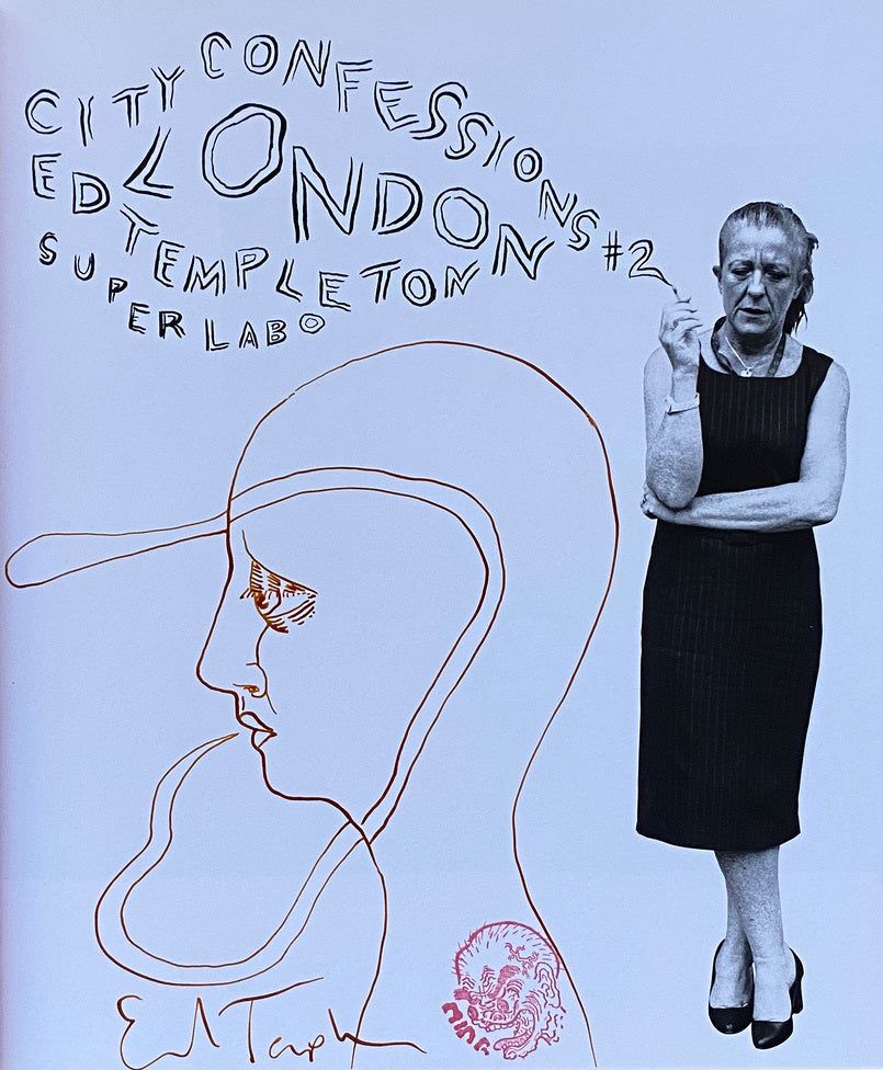 [SIGNED] ED TEMPLETON CITY CONFESSIONS #2 LONDON WITH PRINT