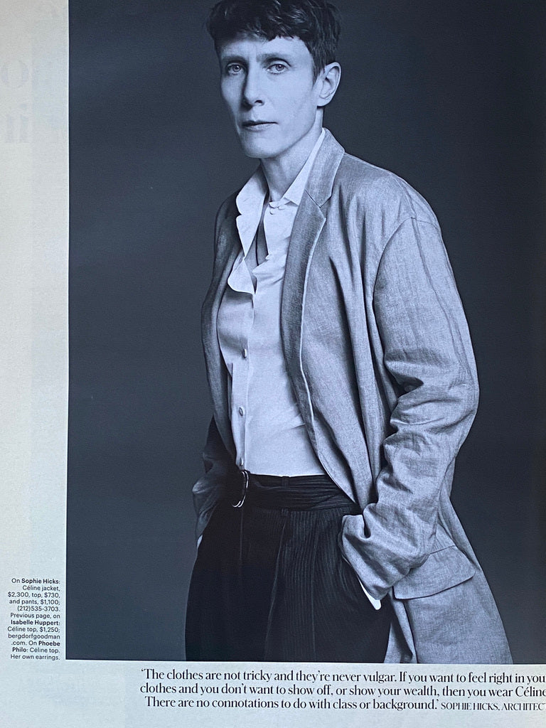 New York Times Style Magazine Phoebe Philo