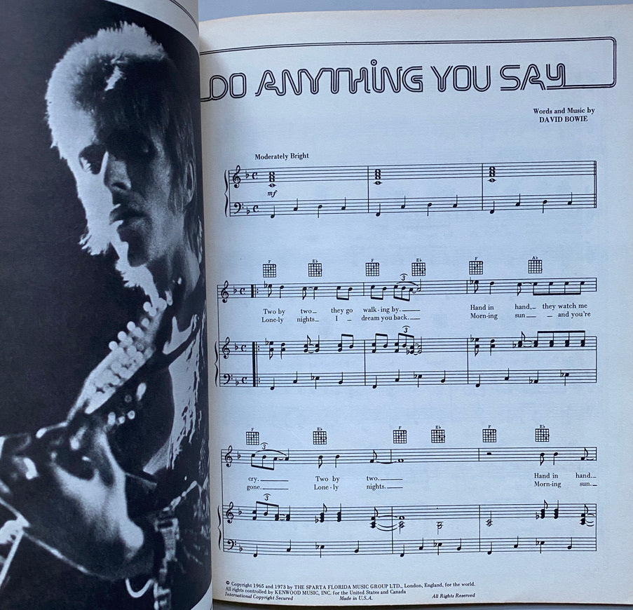 David Bowie songbook