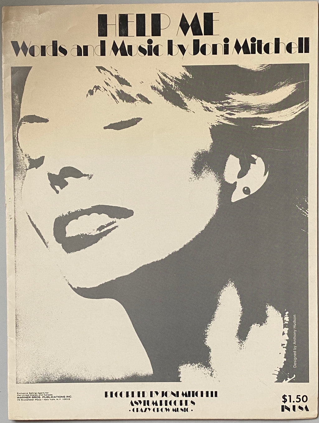 Joni Mitchell Help Me Sheet Music
