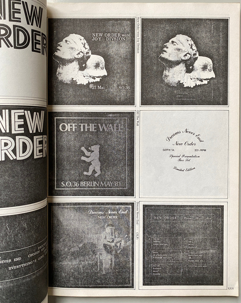 Joy Division and New Order A History In Cuttings