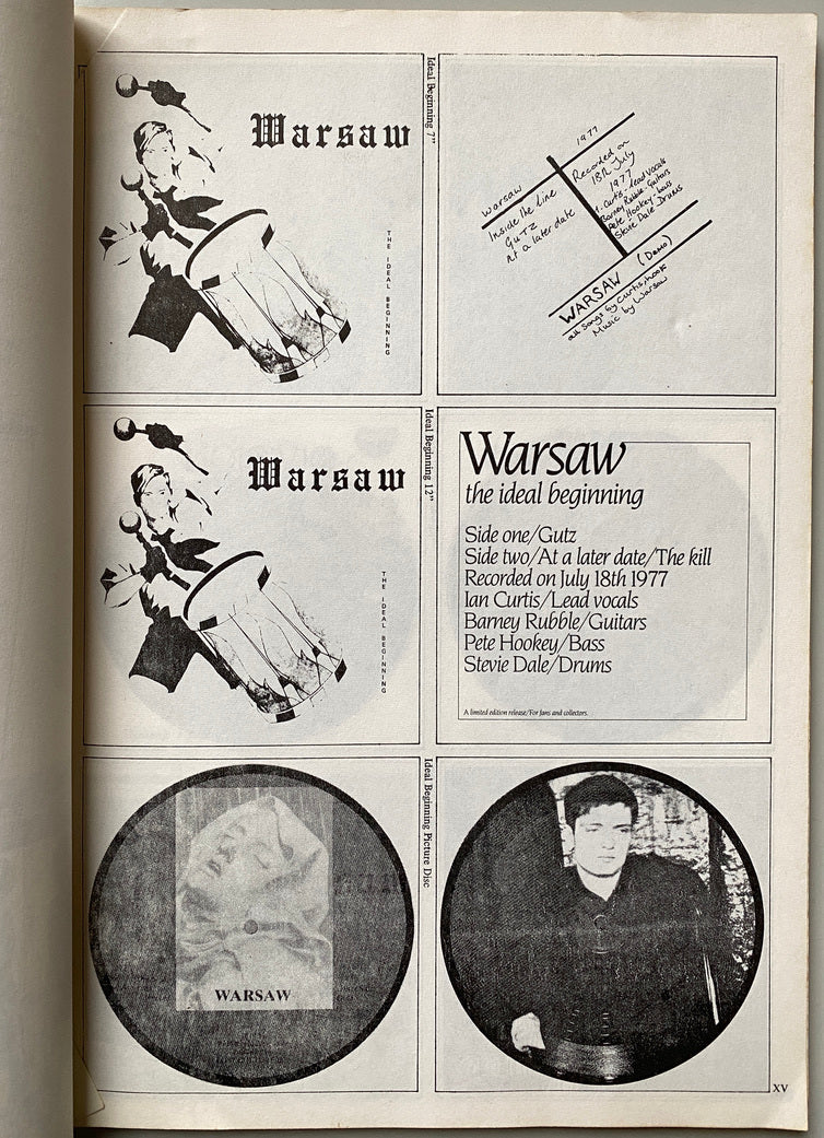 Joy Division and New Order A History In Cuttings