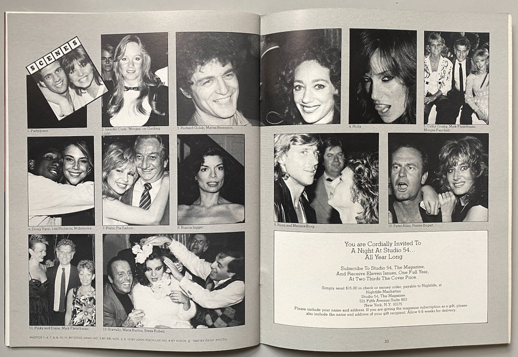 Studio 54 The Magazine