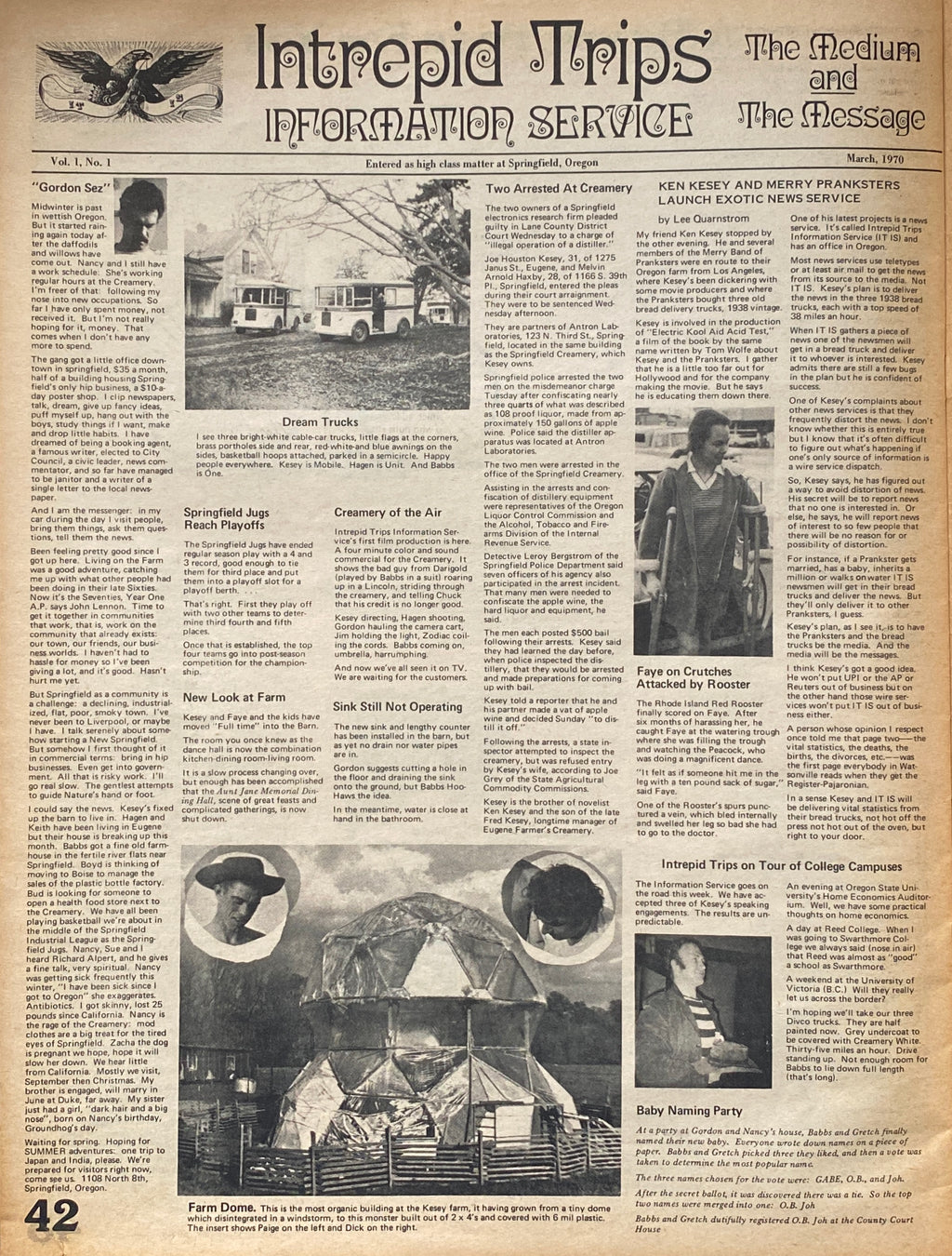 Whole Earth Catalog March 1970