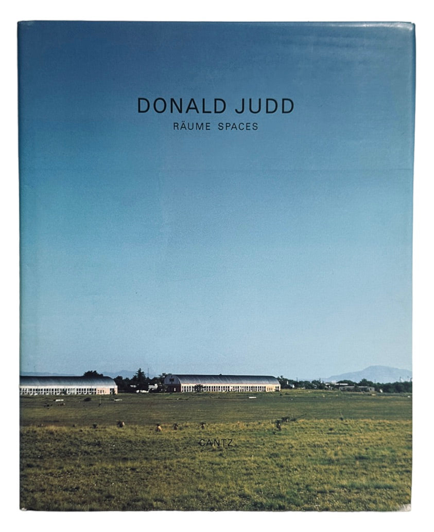 Donald Judd Raume Spaces
