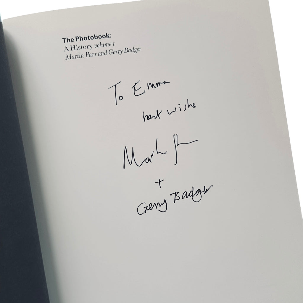 [SIGNED] MARTIN PARR / GERRY BADGER THE PHOTO BOOK A HISTORY VOL 1
