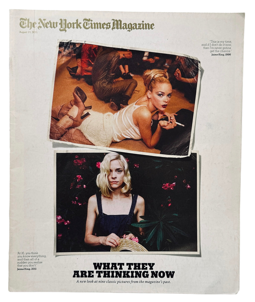 New York Times Magazine What They Are Thinking Now Aug 2011