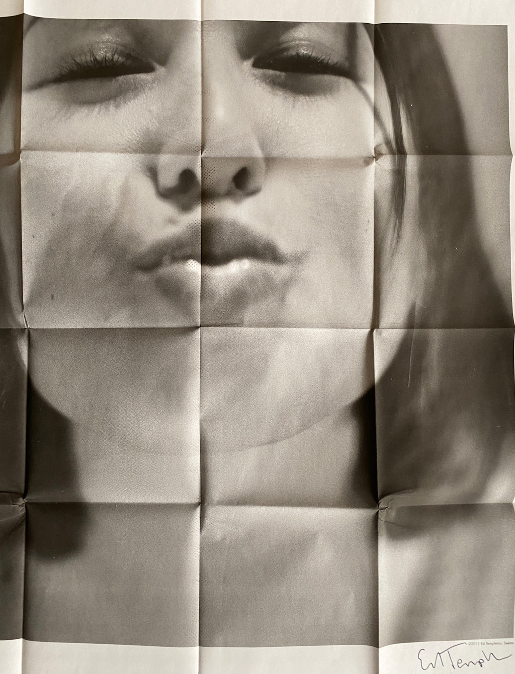 [SIGNED] ED TEMPLETON TEENAGE KISSERS WITH POSTER
