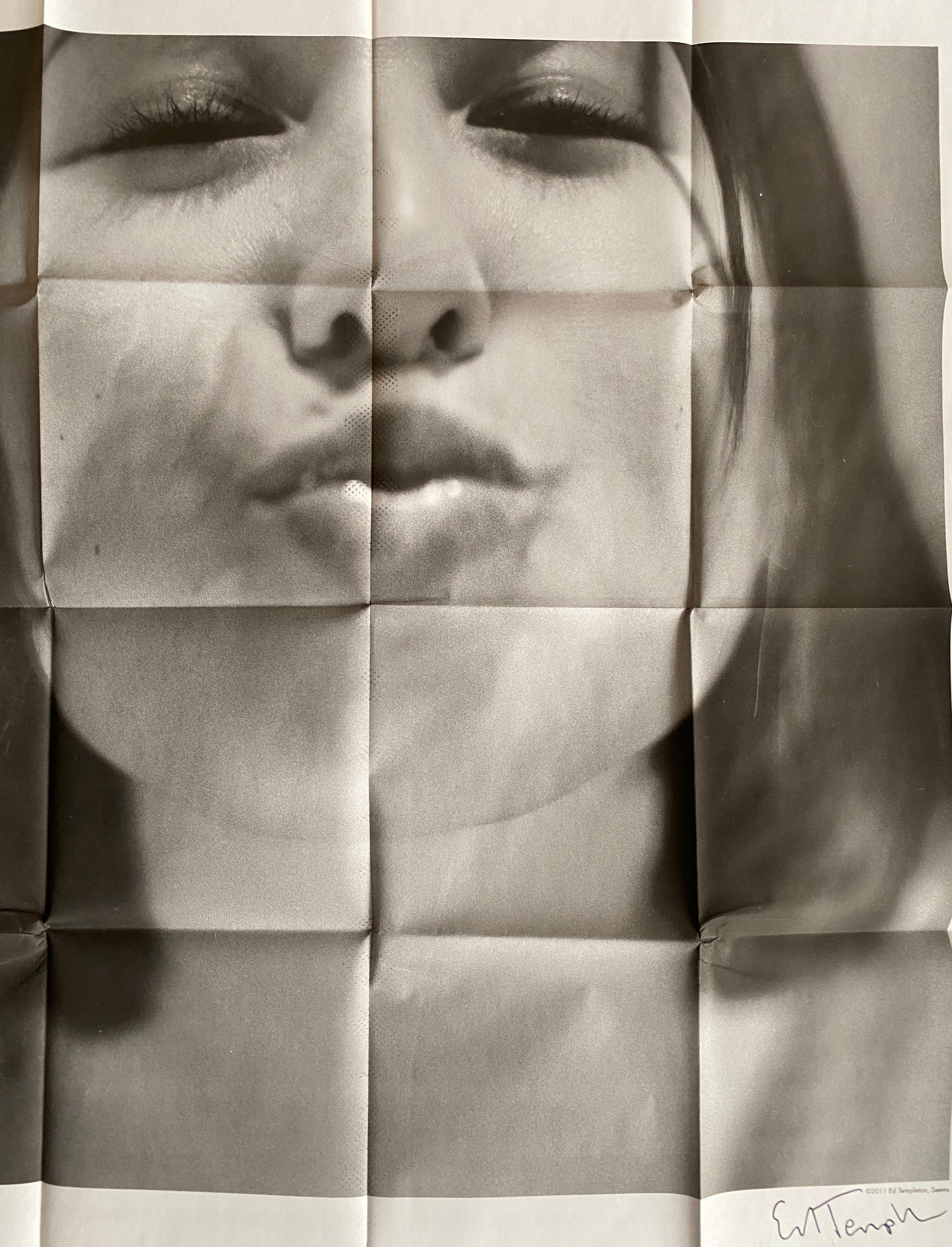 [SIGNED] ED TEMPLETON TEENAGE KISSERS WITH POSTER