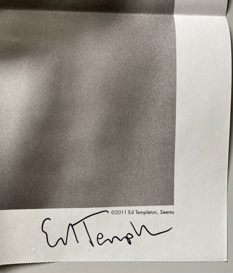 [SIGNED] ED TEMPLETON TEENAGE KISSERS WITH POSTER