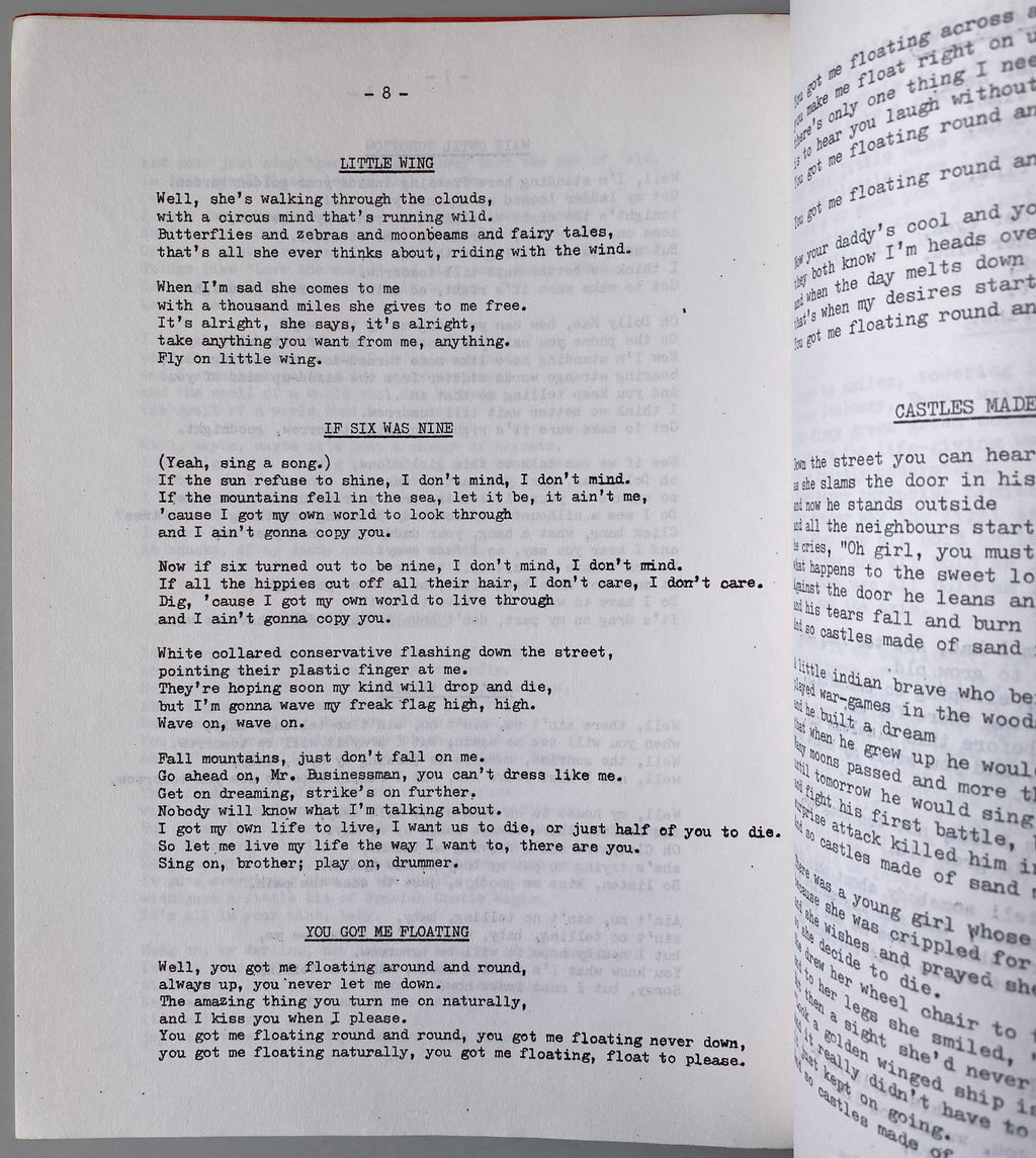 Jimi Hendrix Songbook