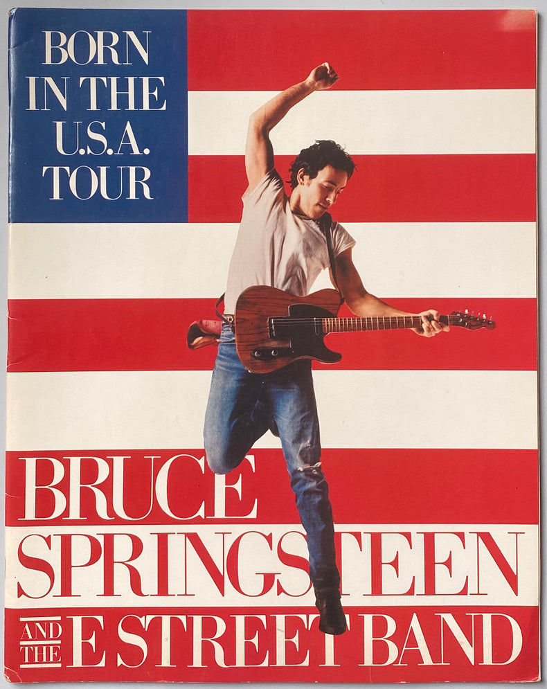 Bruce Springsteen Born In The USA Tour Book
