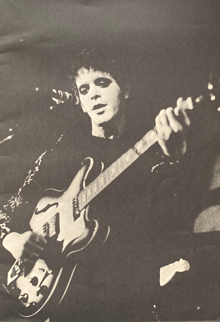 Lou Reed Japanese Tour Programme