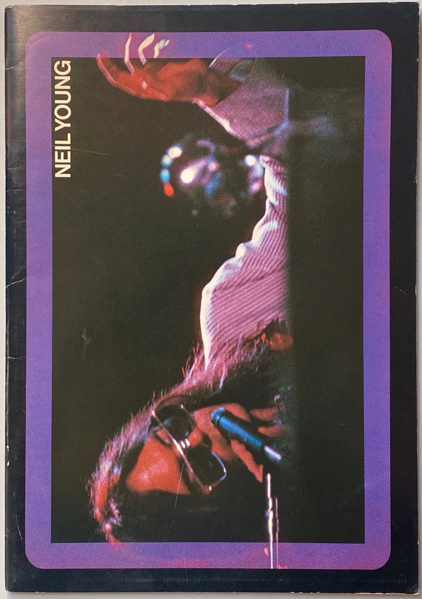 Neil Young 1976 Japanese Programme