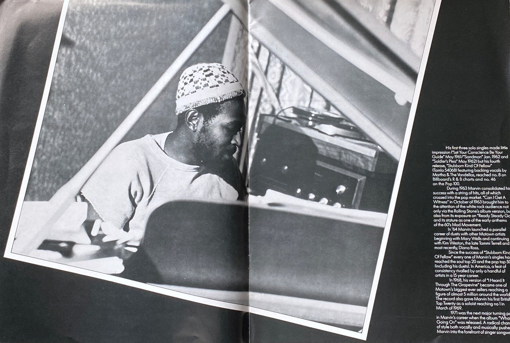 Marvin Gaye 1976 Tour Programme