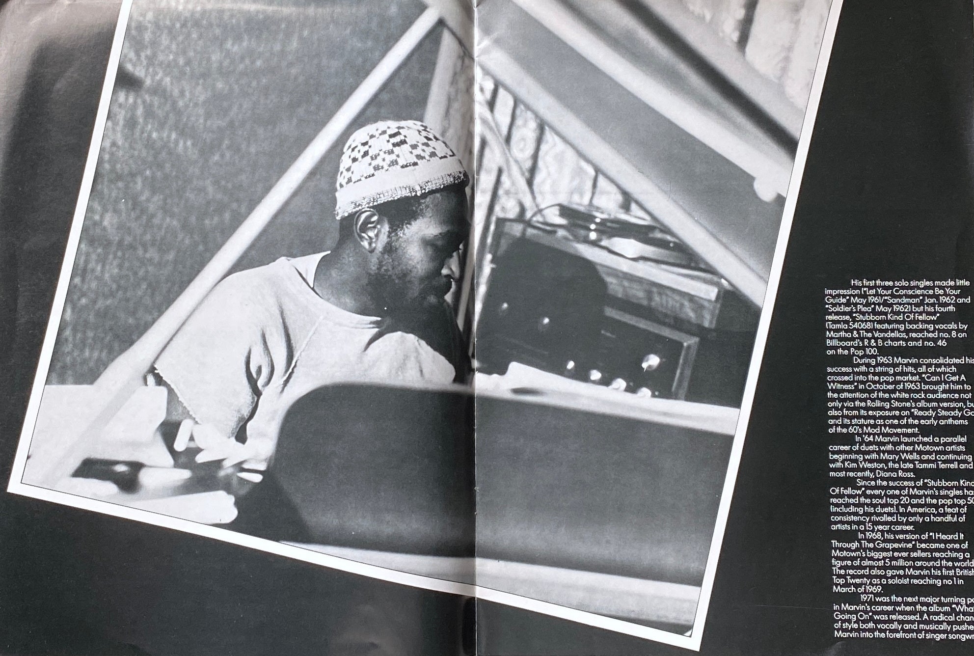 Marvin Gaye 1976 Tour Programme
