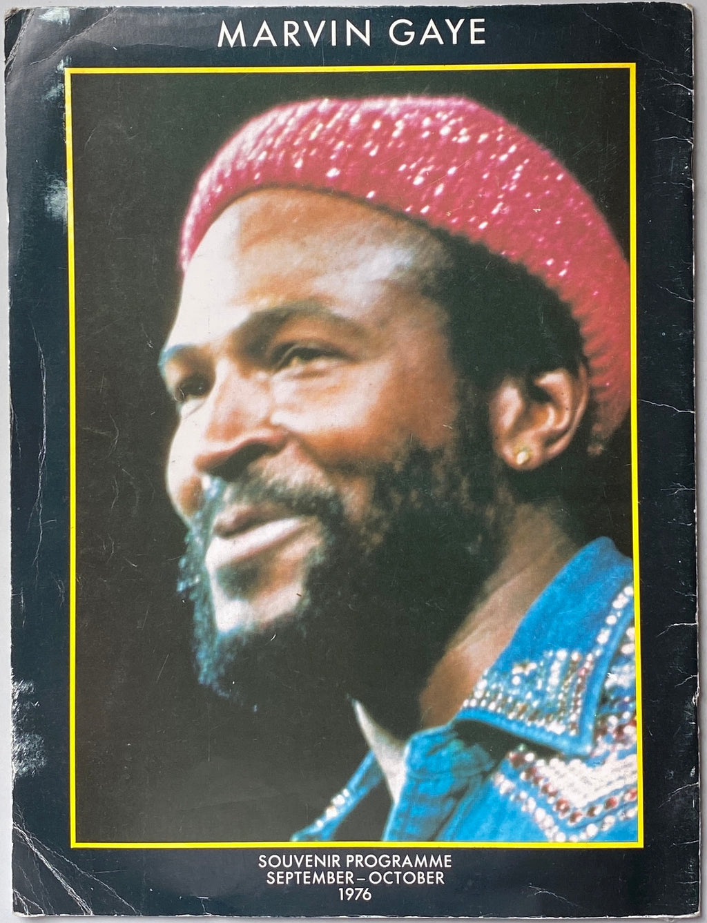 Marvin Gaye 1976 Tour Programme